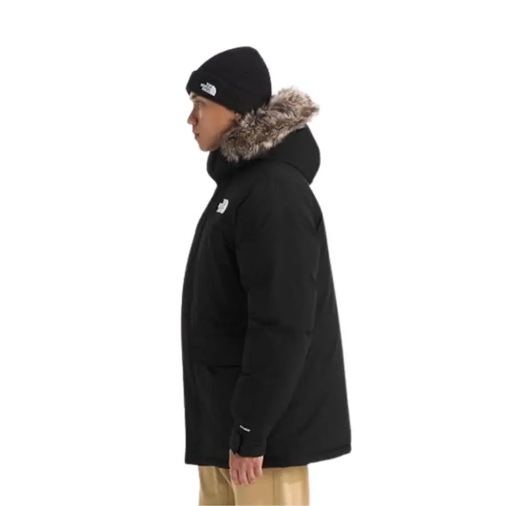The North Face McMurdo Parka Jacket Mens Small Black Water Repellent GBO3166